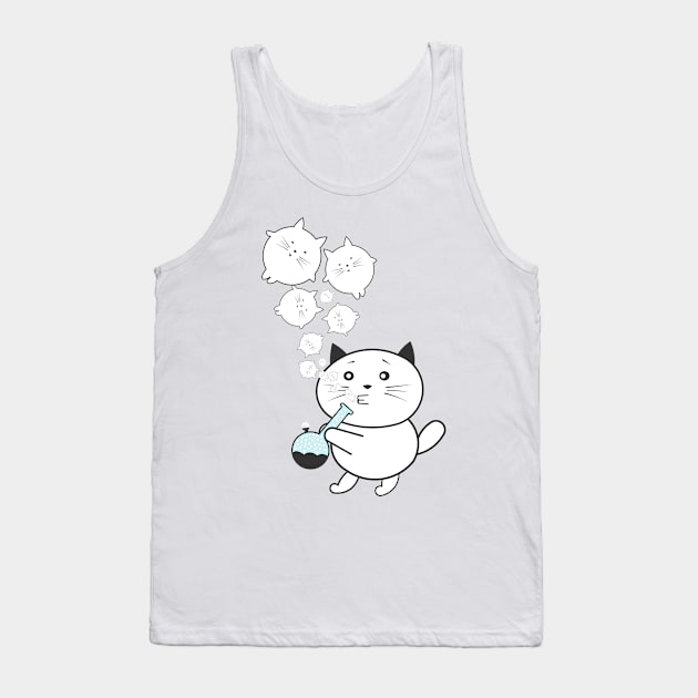 Smoke Cat Not War Tank Top by Bongonation